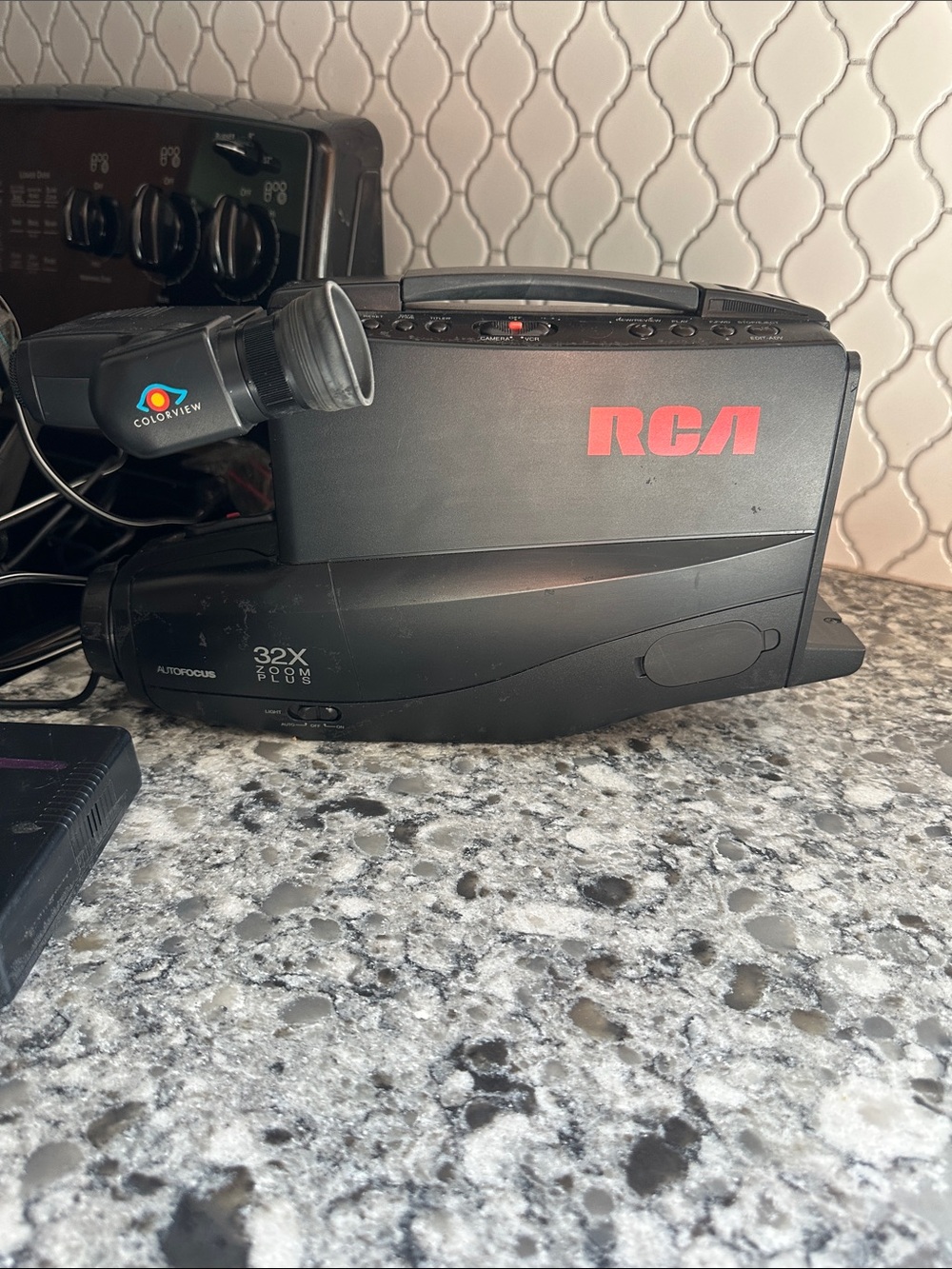 RCA Black 32X Zoom Camcorder - Compact Video Camera